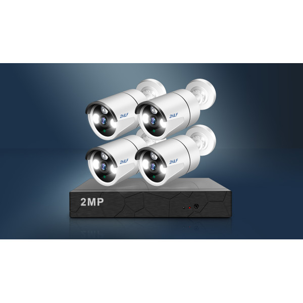 Cámara de seguridad 2NLF D585 con resolución 2MP visión nocturna incluida color blanco