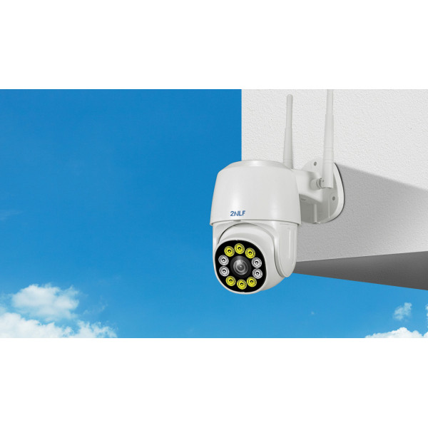 2nlf® Cámara De Seguridad Wifi Hd 3mp Con Alarmaa Ip